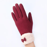 20 Colors Fashion Women Gloves Winter Fitness Women Guantes Mujer New 2016 Phone Touch Screen Outdoor Wrist Mittens Warm Gloves