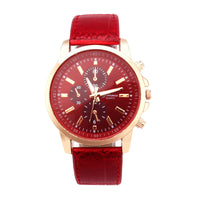 Luxury Geneva - Leather Quartz Watch