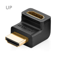 Ugreen HDMI male to HDMI female cable adapter converter extender 90 degrees angle 270 degrees angle for 1080P HDTV hdmi adapter