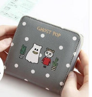 FLYING BIRDS women wallets brands short style purse dollar price printing designer purses card holder coin bag female LM4158fb