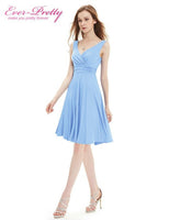 Cocktail Dress Ever Pretty Green 2017 New Arrival Women V-neck Sleeveless High Stretch Dress AP05294 Special Occasion Dresses