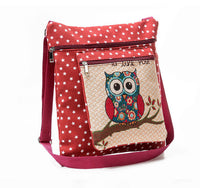 Flying birds women bag women messenger bags canvas purse shoulder bag handbag high quality bolsas female bags 2017 NEW A98fb