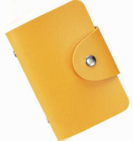 FLYING BIRDS Card Holder for men High Quality women&men card bags name ID Business Leather 24 Bank credit Card Case LM4055fb