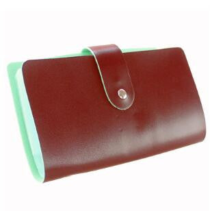 FLYING BIRDS women&men card holder name ID Business Card Holders High Quality Leather 156 Bank credit Card Case Hasp LM4358fb