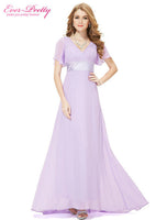 Evening Dresses HE09890 Padded Trailing Flutter Sleeve Long Women Gown 2017 New Chiffon Summer Style Special Occasion Dresses