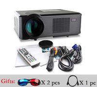 DH-TL261+ 3D function TV LCD Projector 800*480P support 720P 1080P Full HD Widescreen Home Theater Proyector 50000hs lamp life L