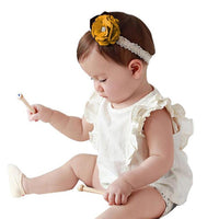 Girl Head Accessories Hair band  Lace Floral ears Headwear princess 4 colors hairpins for women girl #LSN