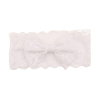 JECKSION 2017 New Fashion Girls Lace Big Bow Hair Band  Head Wrap Band Accessories #LSW