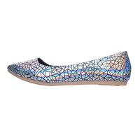 HEE GRAND Women Flats Fashionable Printing Plus Size 34-45 Spring Summer England Style Loafers Flat with Shoes Woman XWD5080