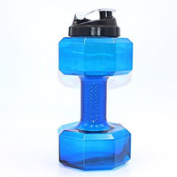 2.2L  Dumbbell Shaped Bpa-Free Plastic Water Bottle