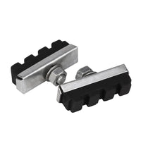 2pcs/lot Durable Road bike brake pads for MTB Bike V Brake Shoes Brake Holder Pads Black Bike Accessories wholesale #EW